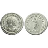 Caracalla (198-217), Antoninianus, Rome, AD 215; AR (g 5,25; mm 24; h 6); ANTONINVS PIVS AVG GERM,