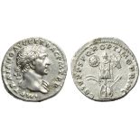 Trajan (98-117), Denarius, Rome, AD 103-111; AR (g 2,91; mm 19; h 6); IMP TRAIANO AVG GER DAC P M TR