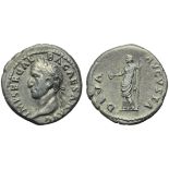 Galba (68-69), Denarius, Rome, July AD 68 - January AD 69; AR (g 3,07; mm 20; h 6); IMP SER GAL - BA
