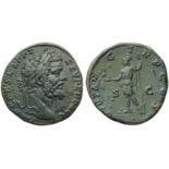 Septimius Severus (193-211), Sestertius, Rome, AD 193; AE (g 20,97; mm 28; h 6); IMP CAES L SEPT -