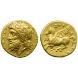 Sicily, Syracuse, Timoleon and Third Democracy (344-317), 30 Litrai, c. 344-317 BC; AV (g 2,12; mm