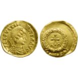 Aelia Pulcheria (Marcian, 450-457), Tremissis, Constantinople, c. AD 450-453; AV (g 1,42; mm 13; h