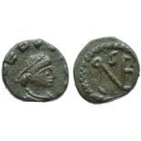 Leo I (457-474), Nummus (AE4), Uncertain mint, AD 457-474; AE (g 1,33; mm 10; h 12); [D N] LEO[...],