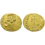 Justinianus II, first reign (685-695), Solidus, Syracuse, AD 685-695; AV (g 4,03; mm 20; h 6); d
