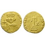 Justinianus II, first reign (685-695), Solidus, Syracuse, AD 685-695; AV (g 4,17; mm 18; h 6); d