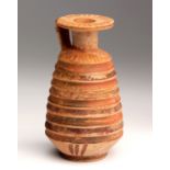 An Etrusco-Corinthian aryballosLate 7th century BC; alt. cm 8,5; Aryballos with a disc-shaped lip,