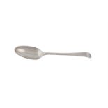 A PROVINCIAL SCOTTISH TABLESPOON IN THE OLD ENGLISH PATTERN, Aberdeen c.1774, maker's mark