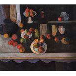 Peter Collis RHA (1929-2012)Large Still Life (2007)Oil on canvas, 81 x 81cm (31¾ x 31¾'')
