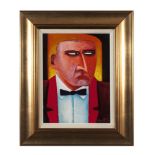 Graham Knuttel (b.1954)The Man Oil on canvas, 29 x 39cm (11½ X 15¼'')Signed