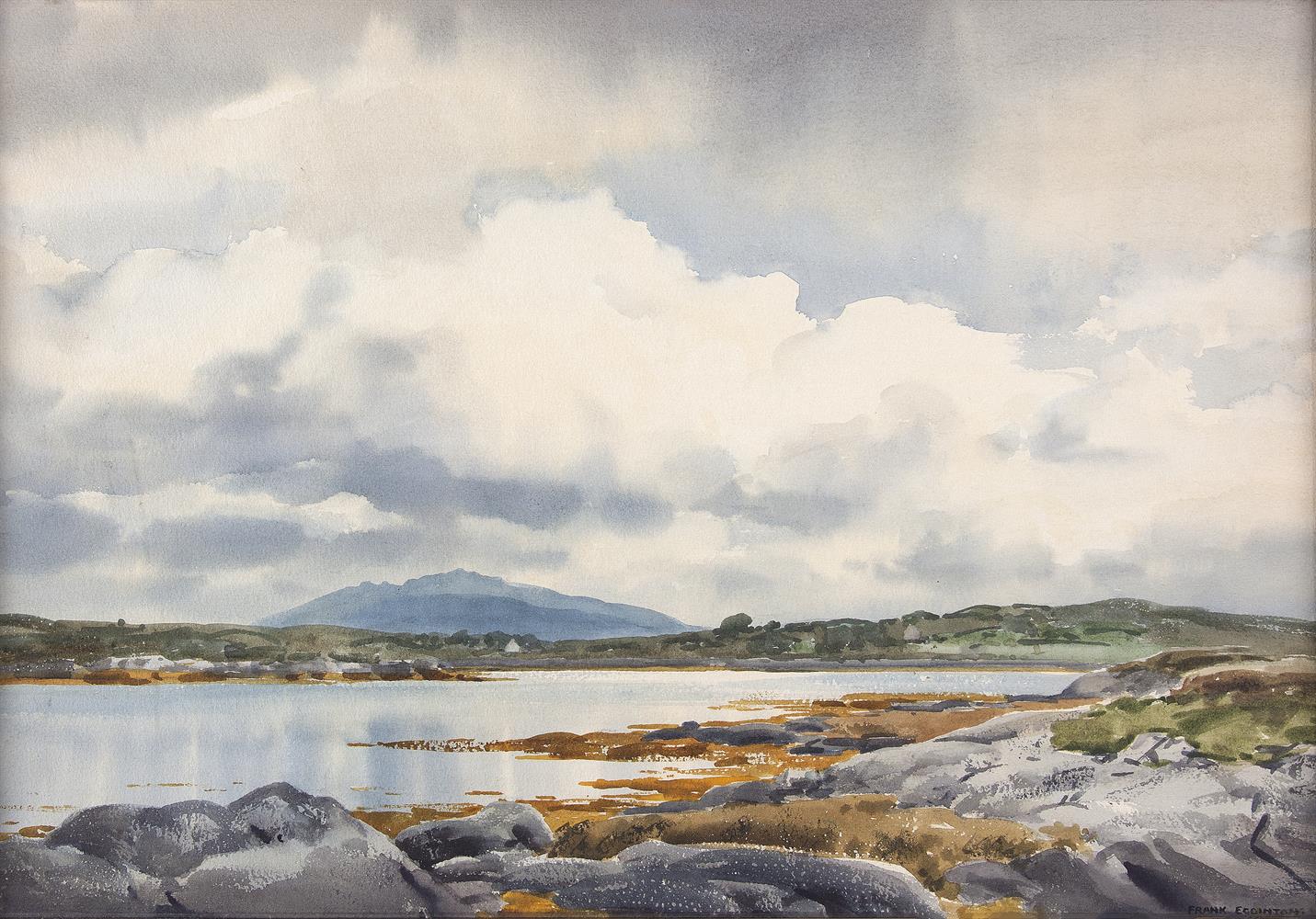 Frank Egginton RCA FIAL (1908-1990)Errisbeg from Toombeola, ConnemaraWatercolour, 36 x 51cm (14 x