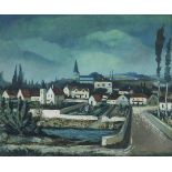 Daniel O'Neill (1920-1974)Condé, A French VillageOil on board, 51 x 61cm (20 x 24'')Signed and