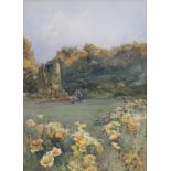 Mildred Anne Butler (1858-1941)EschscholziasWatercolour, 35 x 26cm (13¾ x 10¼'')Signed; signed again