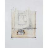 Alcogne Davy (20th/21st Century)Untitled (2003)A pair, mixed media on paper, each 37 x 29cm (14 x