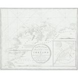 WILLIAM HEATHER IV Chart of the North Coast of Ireland The title is in a circular frame in the