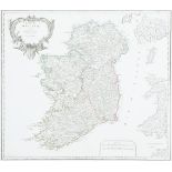 DIDIER ROBERT DE VAUGONDY (1723-1786)A Map of IrelandLe Royaume D'IrlandeFrom de Vaugondy's Altas