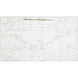 MURDOCH MACKENZIE XXXII. Chart of the North East Coast of IrelandThis chart was printed in a left