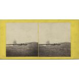 A COLLECTION OF 19TH CENTURY STEREOSCOPIC VIEWS OF IRELAND, mounted on yellow card, depicting