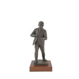 KEVIN HOLLANDA bronze macquette for a sculpture of Michael CollinsBronze, 45cm highThe full statue