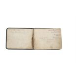 A REPUBLICAN AUTOGRAPH BOOK, 1923, a small leatherbound autograph book containing passages and