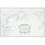 HUDDARTChart of the North Coast of IrelandThe title is a scalloped frame in the bottom centre and