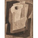 Evie Hone (1894-1955)Abstract CompositionMonochrome wash and ink, 22.5 x 16cm (8¾ x 6¼'')Provenance: