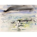 Louis le Brocquy HRHA (1916-2012)Drombagh, Beara PeninsulaWatercolour, 18.5 x 25cm (7¼ x 9¾'')Signed