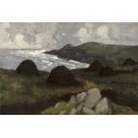 Paul Henry RHA (1877-1958)Gubellaunaun from the BogOil on panel, 26.5 x 39.2cm (10½ x 15½'')