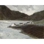 Paul Henry RHA (1877-1958)An Early View of Pullough Bay, Achill c.1912-13Oil on board, 24.4 x 31.7cm