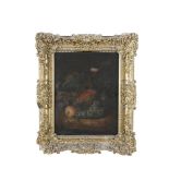 IRISH SCHOOL (LATE 18TH CENTURY)A Pair of Still Lifes of Fruit on Ledges, with basket and