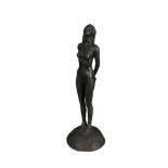 Mark Rode (b.1965)Standing NudeBronze, 28cm high (11'')Artist's stamp versoProvenance: From the