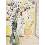 Norah McGuinness HRHA (1901-1980)Still Life of Summer FlowersWatercolour, 40 x 28.5cm (15¾ x 11¼'')