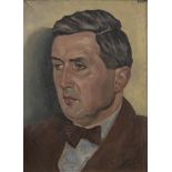 Harry Kernoff RHA (1900-1974) Portrait of Brinsley MacNamara, writer, playwright and registrar of