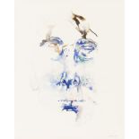 Louis Le Brocquy HRHA (1916-2012)Study towards an Image of W.B. YeatsWatercolour, 22 x 17.5cm (8¾