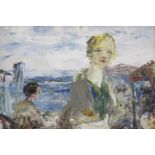 Jack Butler Yeats RHA (1871-1957)By Merrion Strand (1929)Oil on canvas, 35.5 x 53cm (14 x 21'')