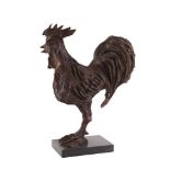 John Behan RHA (b.1938)Cockerel Bronze, 52cm tall (20½'') Signed Provenance: The Estate of PJ Mara.