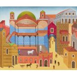 Philip Castle (20th Century)Renaissance Italian CityOil on canvas, 60 x 73cm (23½ x 28½'')Signed