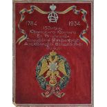 COUVERTURE COULEUR pour le 150e anniversaire du régiment de cavalerie de Crimée de SM l'