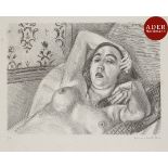 Henri Matisse (1869-1954) Le Repos du modèle. 1922. Lithographie. 300 x 222. Duthuit-Garnaud 416.