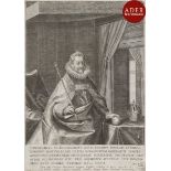 Aegidius (ou Gilles) Sadeler (c. 1570-1629) Mathias Ier de Habsbourg, empereur du Saint-Empire et de