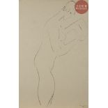 Henri MATISSE La Lecture, de profil. 1913. Lithographie. 500 x 257. Duthuit-Garnaud 408. Très