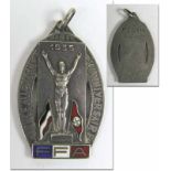 Athletics Competition France v Germany 1935 Medal - Winner's medal from the German Herman Blazejezak