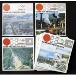 Olympic Games Sapporo 1972 Bulletin No. 1 -14 - Complete set of the offiicla Bulletin of the Olympic