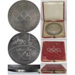 Olympic Winter Games 1936. Bronze Winnermedal - Winner medal of the 4th Olympic Winter Games in