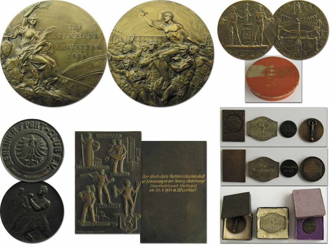 Olympic Games 1928 Collection Bronze Medal Winner - Winner medal IXe Olympiade Amsterdam 1928.