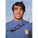 Autograph Football 1968. Anastasi (ITA) - Anastasi, Pietro - Farb-Bergmann-Sammelbild "Mexiko 70"