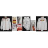 Olympics 2008 worn training suit Rafael Nadal - Original worn sweat suit which belonged to tennis