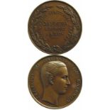 Greece Olympic Games 1870 Winner medal - Official winner medal of the second Greek Olympic Games