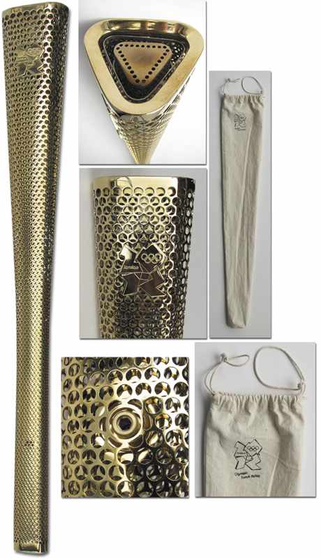 Olympic Games London 2012 Official Torch - Original torch from the Olympic Torch Relay at the