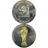 Participation Medal: World Cup 2010 - FIFA World Cup south Africa 2010. Final Draw Cape Town 4 -