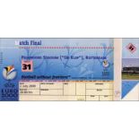UEFA Euro 2000. Ticket Final France vs Italy - July 2, 2000 in rotterdam, 2:1 after the Golden